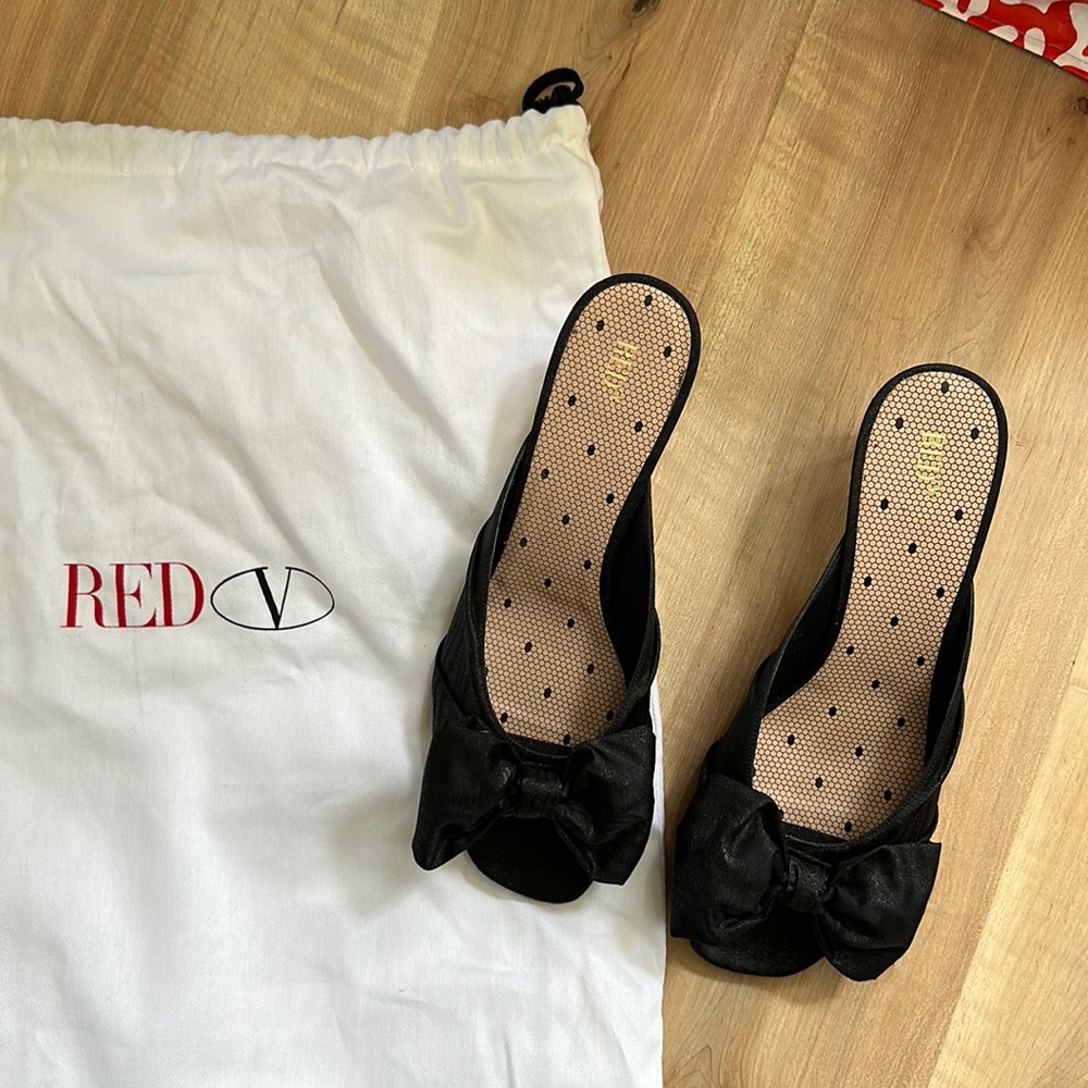 Red Valentino bow sandals NEW size 39